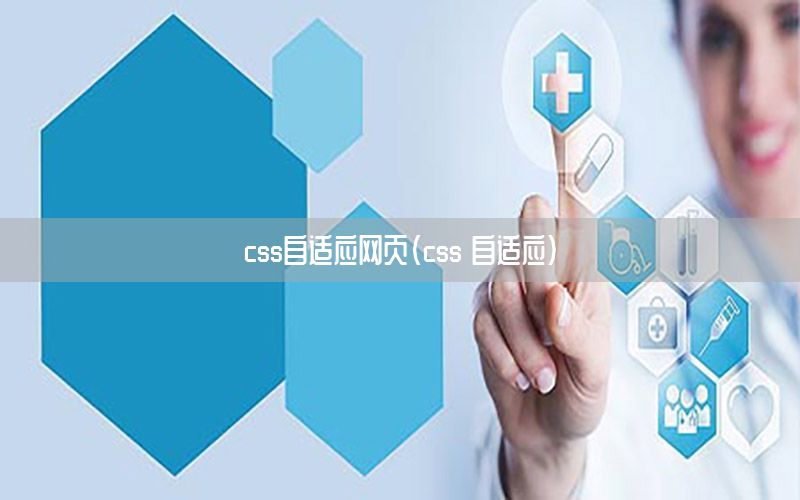 css自适应网页（css 自适应）